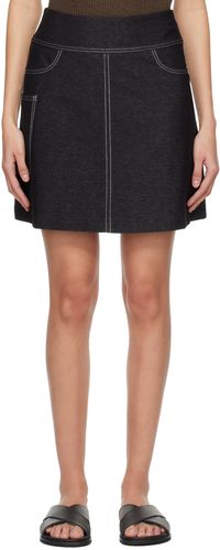 MM by Max Mara Black Nabulus Miniskirt