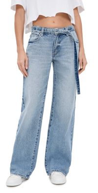 ABRAND 99 Baggy Belt Liv Jeans Light Vintage Indigo 32