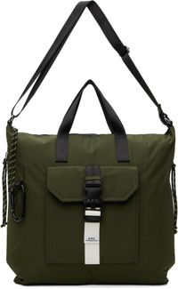 A.P.C. Khaki Trek Tote