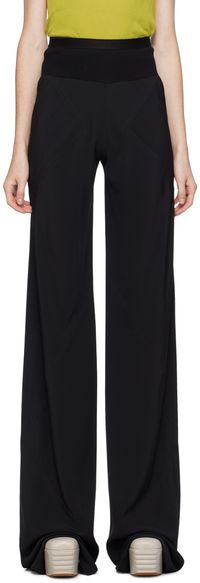 Rick Owens Black Bias Lounge Pants