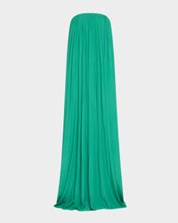 Wynn Strapless Ruched Gown