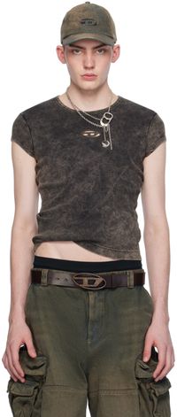 Diesel SSENSE Exclusive Brown T-Shirt