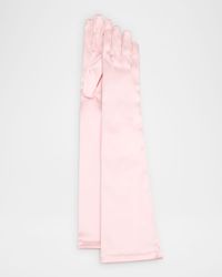 Stretchy Satin Opera Gloves