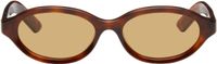 RETROSUPERFUTURE Brown Parola Sunglasses