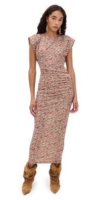 Isabel Marant Étoile Donna Dress Rust 34