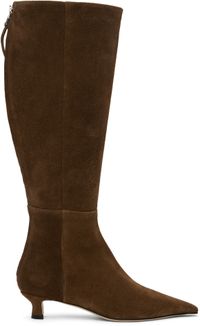 Aeyde Brown Zazie Suede Tall Boots