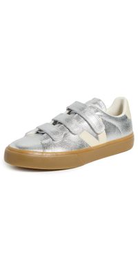 Veja Recife Logo Sneakers SILVER_PIERRE 36