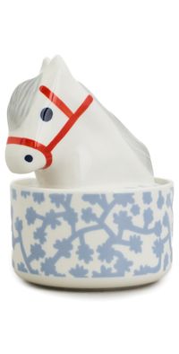 Marimekko Lempiheppa Collectible Jar Off White/Orange Red/Blue One Size