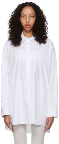 The Row White Luka Shirt