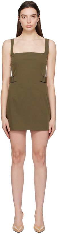Miaou Robe courte Mila verte