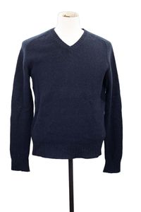 Prada - Seconde Main - Pull en laine - Taille 3XL - Bleu