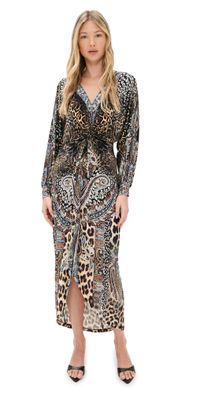 Camilla Twist Front Dress Istanbul Animalia S