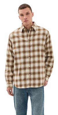 Stockholm Surfboard Club Flynn Plaid Shirt Tartan S