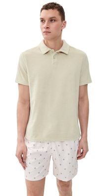 Fair Harbor Ravello Terry Polo Sand M
