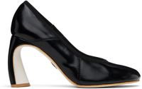 Tory Burch Black Peep Toe 90mm Heels