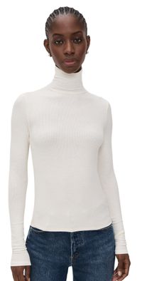 Joe's Jeans Tony Long Sleeve Top Milk XL