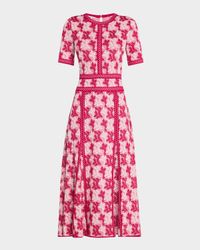 Fit-&-Flare Midi Dress - Modern Fit