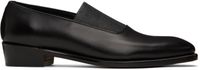 RAINMAKER KYOTO Black Shirring Opera Loafers