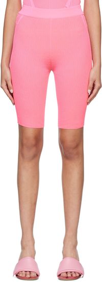 JACQUEMUS Pink Le Papier 'Le Short Lucca' Shorts
