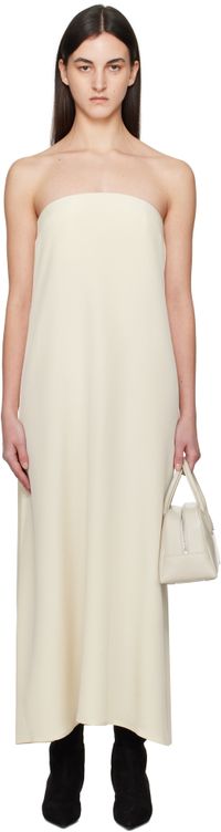 La Collection Off-White Joan Maxi Dress