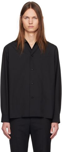 sacai Black Suiting Shirt