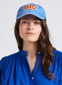Indee - Casquette en coton - Taille Unique - Bleu