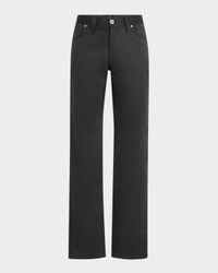 Men's Straight Fit Five-Pocket Trousers