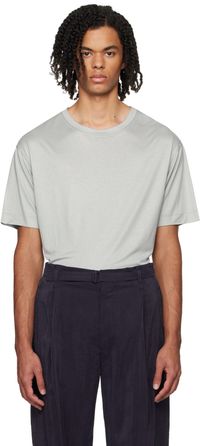 LEMAIRE Gray Short Sleeve T-shirt