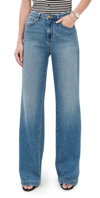 L'AGENCE Scottie Wide Leg Jeans Fargo 33