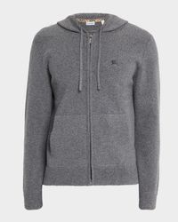 Men's EKD Cashmere-Blend Knit Hoodie