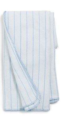Weezie Herringbone Throw Blanket Sky One Size