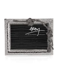 Black Orchid Picture Frame, 4" x 6"