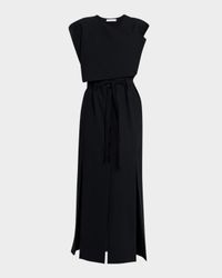 Amilia Tie-Waist Maxi Dress