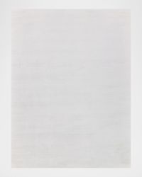 Velutto Hand-Loomed White Rug, 8' x 10'