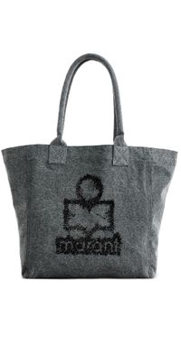 Isabel Marant Small Yenky Festive Snowy Tote Grey One Size