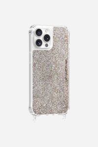 La Coque Francaise - Coque de téléphone paillettes avec anneaux pour iphone 13 pro max - Taille iPhone 13 Pro Max - Multicolore