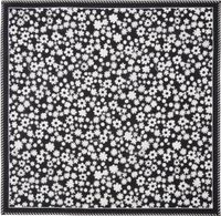 Marni Black & White Pop Fields Scarf