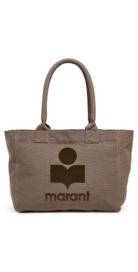 Isabel Marant Yenky Zipped Tote Khaki One Size