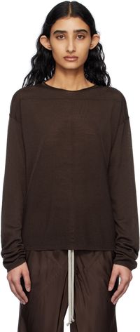 Rick Owens Pull brun - Hollywood