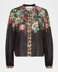 Viktoria Floral-Print Blouse