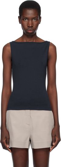 FLORE FLORE Navy Timmi Tank Top