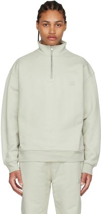 FRAME Gray Cotton Sweatshirt