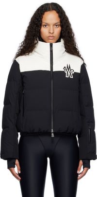 Moncler Grenoble Black & White Stennes Down Jacket