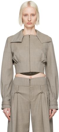 KNWLS Gray Bayon Jacket