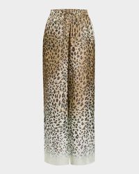 Michal Ombre Leopard-Print Pants