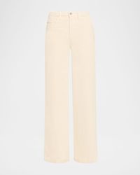 Scottie High-Rise Wide-Leg Corduroy Jeans