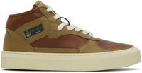 Rhude Baskets Cabriolets kaki et brun