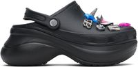 Balenciaga Black Crocs Edition Jibbitz Mules