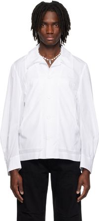 Simone Rocha White Workwear Shirt