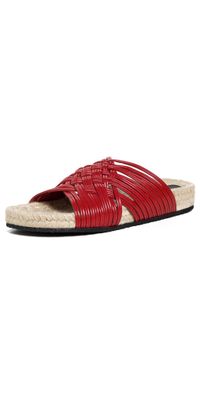 Stella McCartney Gaia Alter Mat Sandals Love Red 38